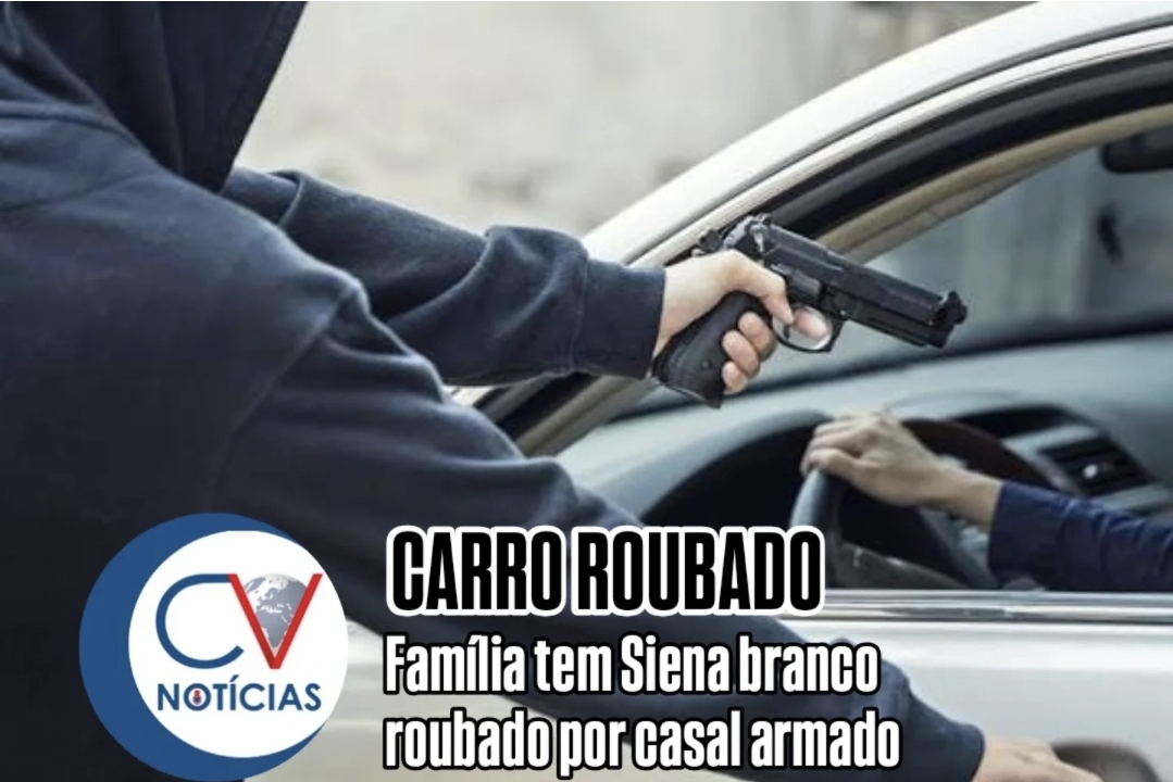 Família é rendida por casal armado e tem carro e celulares roubados em Campo Largo