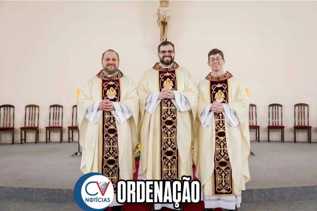 ​Três novos padres são ordenados na Paróquia Nossa Senhora Aparecida de Campo Largo