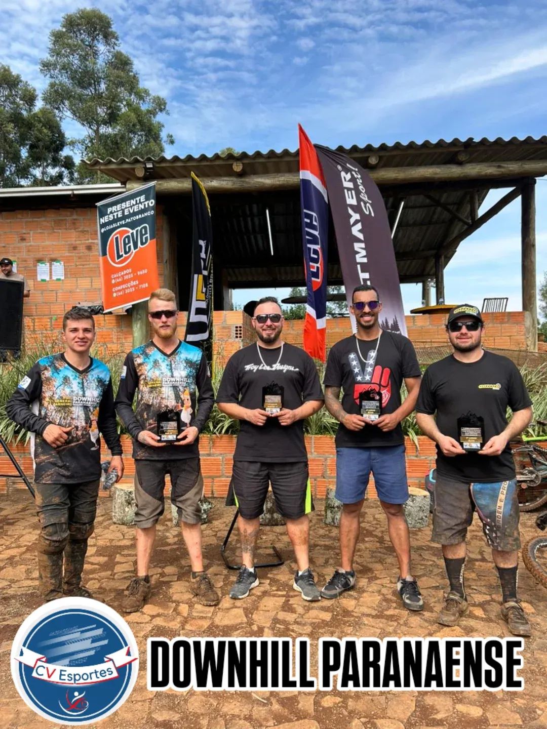 ​Atletas de Campo Largo se destacam na 3ª etapa do Paranaense de Downhill