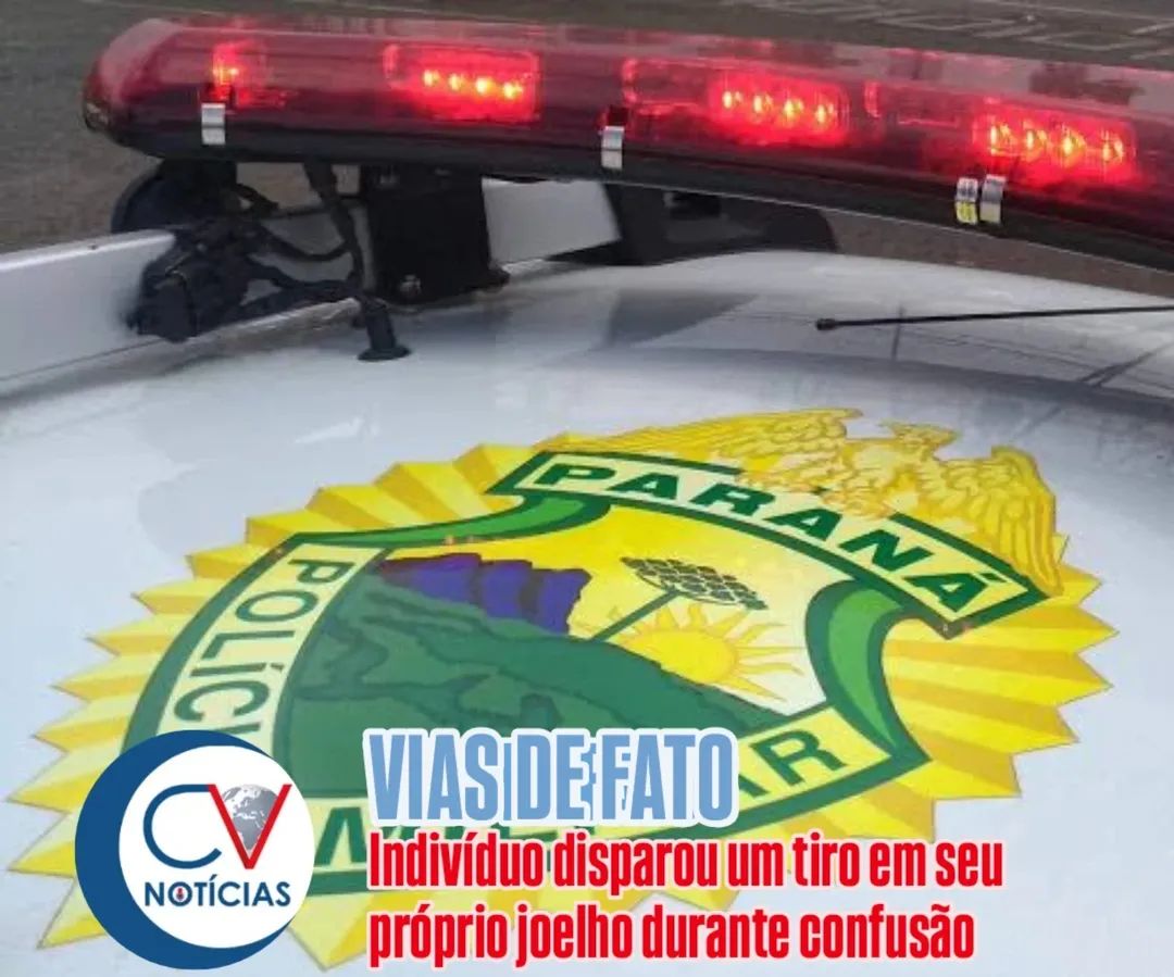​Confusão em bar termina com disparo acidental e dois feridos em Campo Largo