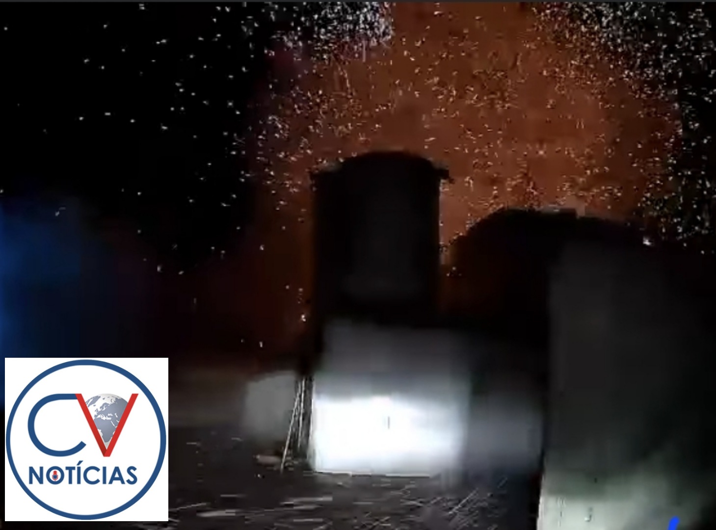Grande explosão em Fábrica de Gás no Campo do Meio em Campo Largo deixa uma vítima fatal