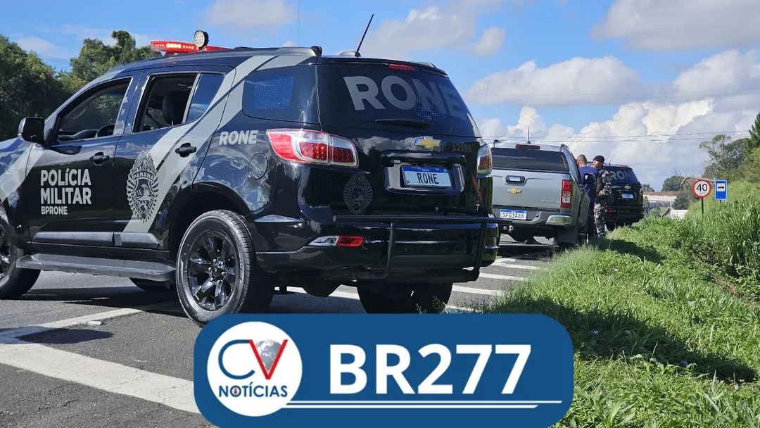 Indivíduo com camionete furtada em Maringá é neutralizado pela RONE em CampoLargo