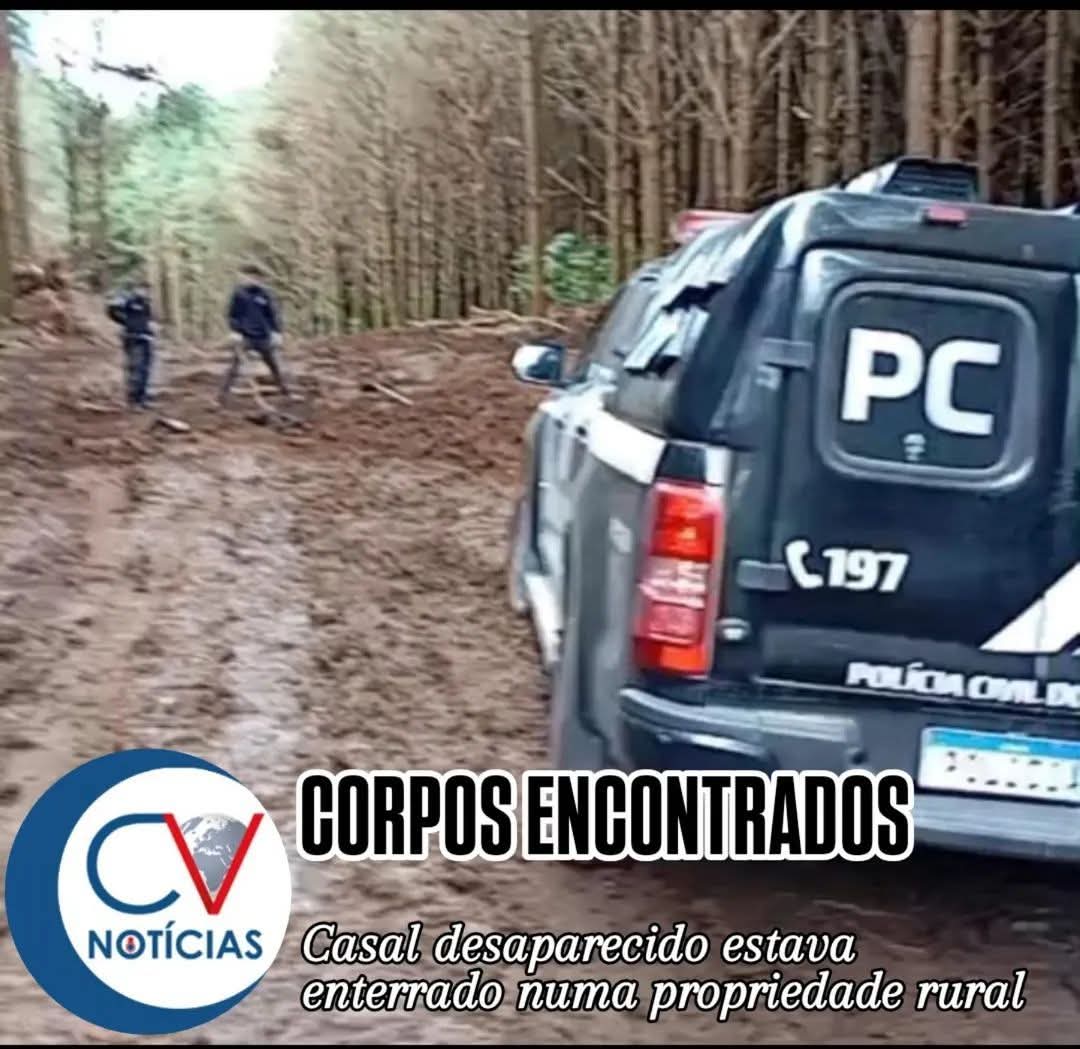 Polícia encontra corpos de casal assassinado em fazenda no interior de Campo Largo